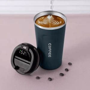 Koffiemok/Bekers Met Temperatuur Display Deksel (510 ML) - Image 5