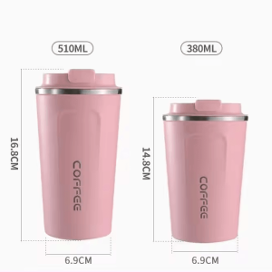 Koffiemok/Bekers Met Temperatuur Display Deksel (510 ML) - Image 3