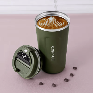 Koffiemok/Bekers Met Temperatuur Display Deksel - Image 7